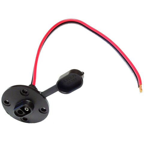 overland-solar-sae-outlet-close-up-view-on-white-background