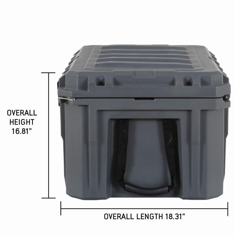 overland-vehicle-systems-95-qt-dry-cargo-box-with-drain-and-bottle-opener-side-view-overall-height-and-width