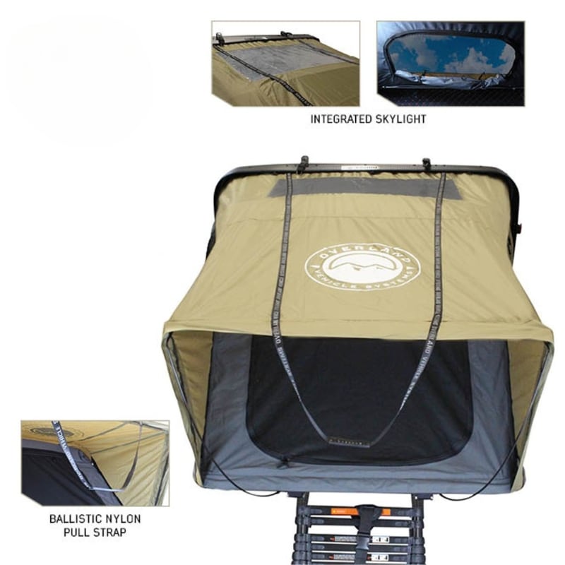 overland-vehicle-systems-bundu-hard-shell-cantilever-roof-top-tent-open-front-view-on-white-background