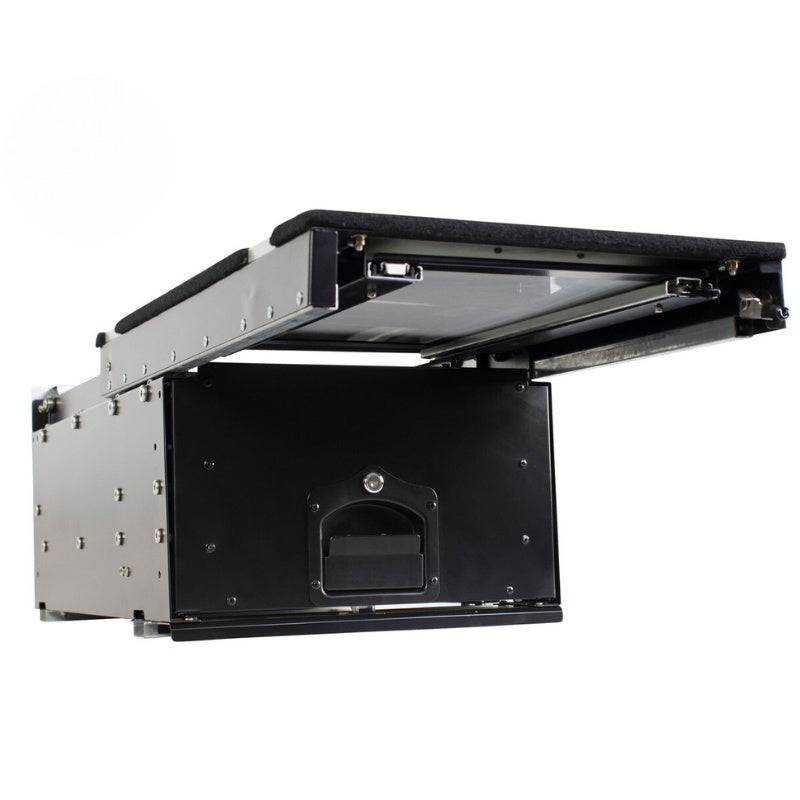 Stealth Ride Operation Box Overland Vehicle Systems Cargo Box With Slide Out Drawer And Working S