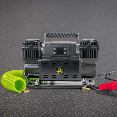 overland-vehicle-systems-egoi-portable-air-compressor-with-control-panel-front-view-on-grey-background