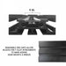 overland-vehicle-systems-expedition-truck-cap-crossbars-profile-view-with-dimensions-on-white-background