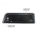 overland-vehicle-systems-expedition-truck-cap-for-2023-2024-ford-f-250-350-black-side-view-closed-doors-coat-on-white-background