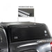 overland-vehicle-systems-expedition-truck-cap-for-2023-2024-ford-f-250-350-black-side-view-closed-doors-rails-white-background