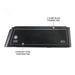 overland-vehicle-systems-expedition-truck-cap-for-jeep-gladiator-black-closed-side-view-on-white-background