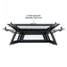 overland-vehicle-systems-expedition-truck-cap-for-ram-1500-black-open-rear-view-on-white-background