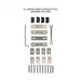 overland-vehicle-systems-ld-tmon-clamshell-aluminum-hard-shell-roof-top-tent-tan-top-view-hardware-on-white-background