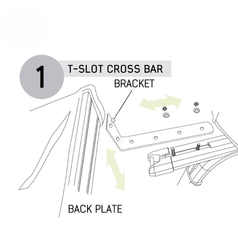 overland-vehicle-systems-nomadic-awning-180-lte-instructional-material-1-t-slot-cross-bar-on-white-background
