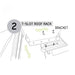 overland-vehicle-systems-nomadic-awning-180-lte-instructional-material-2-t-slot-roof-rack-on-white-background