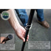 overland-vehicle-systems-nomadic-awning-270-close-up-view-aluminum-poles-with-twist-lock-description