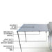 overland-vehicle-systems-nomadic-awning-4.5-ft-gray-open-side-view-with-heavy-duty-ripstop-canvas-on-white-background