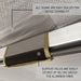 overland-vehicle-systems-nomadic-lt-270-awning-with-walls-dark-gray-open-zoomed-in-view-support-poles-with-velcro-strap