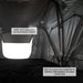 overland-vehicle-systems-nomadic-standard-soft-shell-roof-top-tent-gray-open-interior-view-with-best-in-class-interior-pole-description