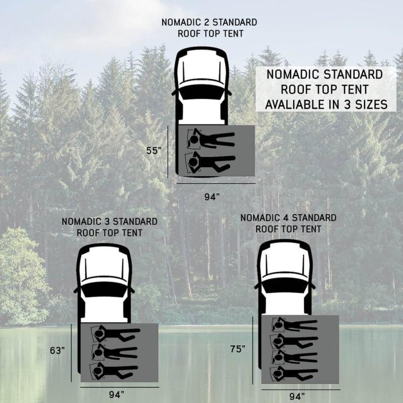 overland-vehicle-systems-nomadic-standard-soft-shell-roof-top-tent-sleep-area-dimensions