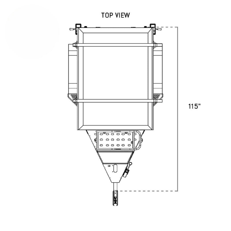 overland-vehicle-systems-off-road-trailer-top-view-drawing-with-measurements-on-white-background