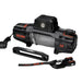 overland-vehicle-systems-scar-12-winch-with-steel-cable-heavy-duty-hook-fairlead-and-wireless-remote-front-corner-view-on-white-background
