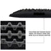 overland-vehicle-systems-ultimate-recovery-package-close-up-view-black-recovery-ramp-cruciform-grip-ground-design-description