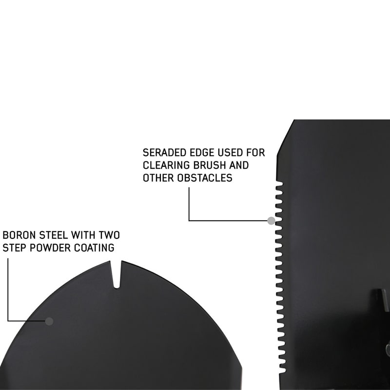 overland-vehicle-systems-ultimate-recovery-package-close-up-view-boron-steel-shovel-with-seraded-edge-on-white-background