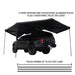 overland-vehicle-systems-xd-nomadic-270-degree-awning-black-interior-view-on-toyota-tacoma-with-telescopic-aluminum-poles-on-white-background