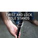 ovs-xd-nomadic-270-degree-awning-black-close-up-view-with-hand-holding-pole-stands