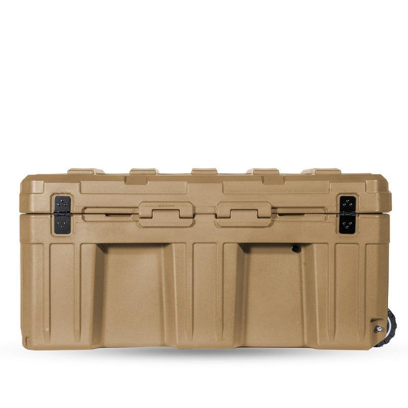 roam-125l-rolling-rugged-case-desert-tan-close-rear-view-on-white-background