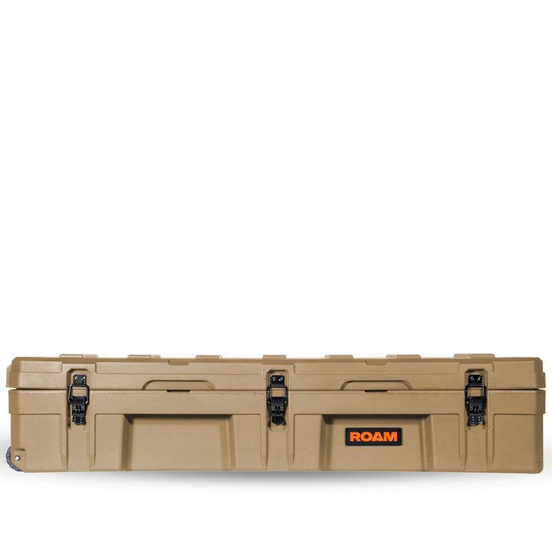 roam-128l-rolling-rugged-case-desert-tan-front-view-on-white-background