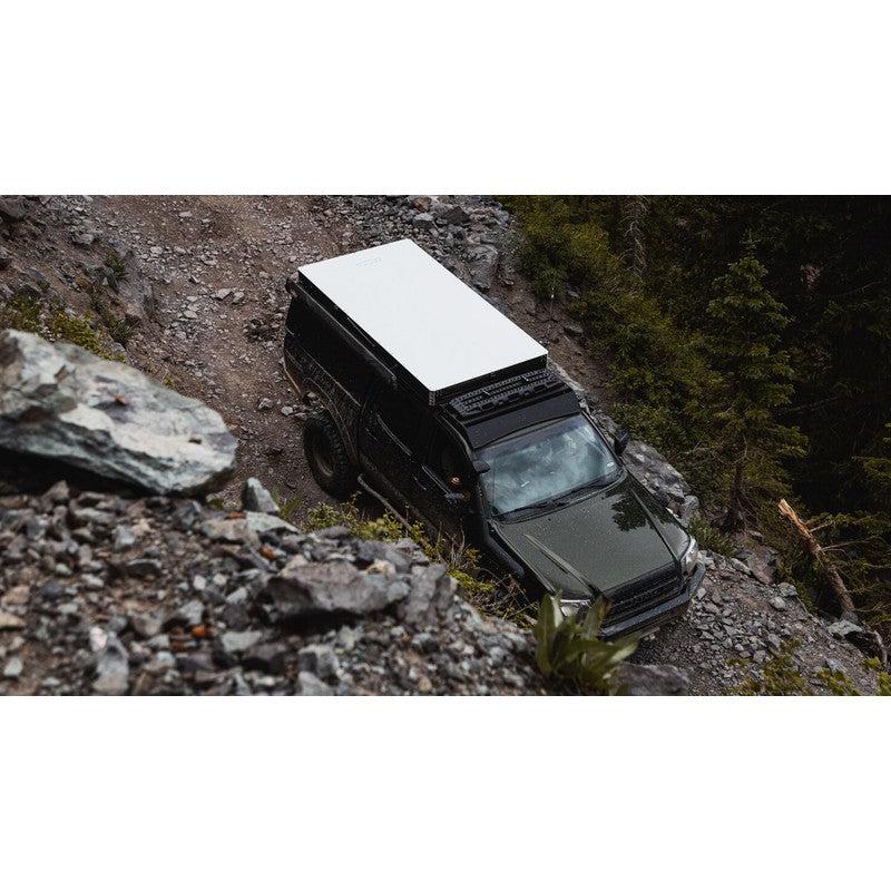 sherpa-animas-2005-2023-tacoma-camper-roof-rack-top-view-in-nature