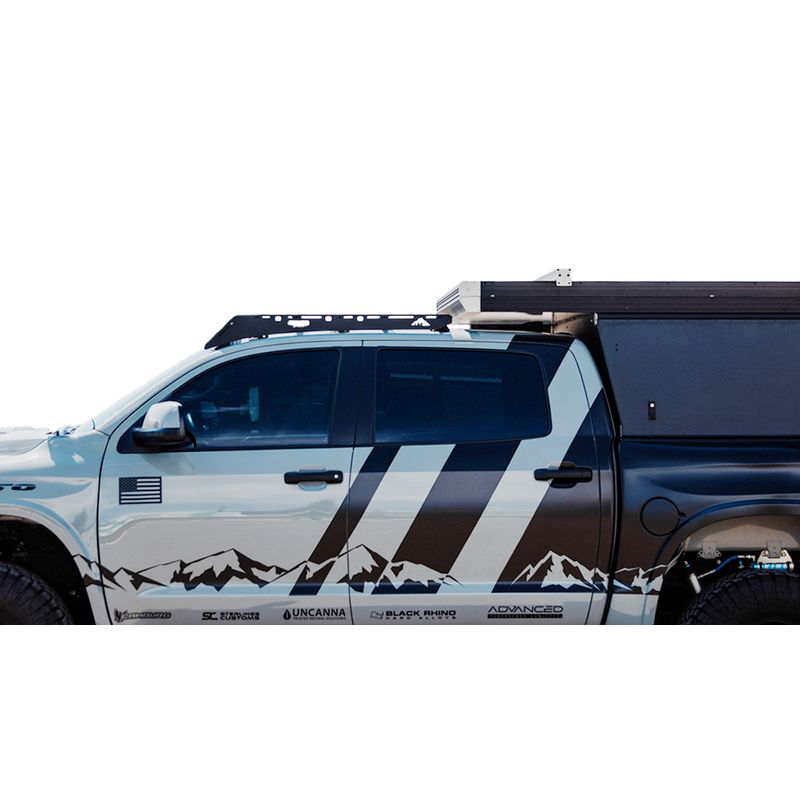 sherpa-bear-paw-roof-rack-for-2007-2021-tundra-camper-close-up-view-on-white-background