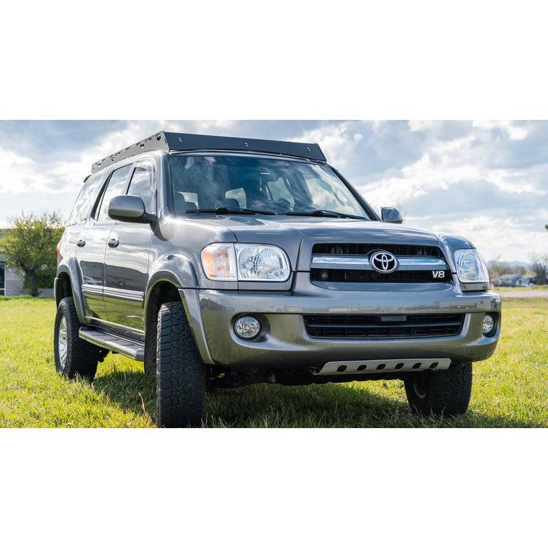 sherpa-belford-2001-2007-sequoia-roof-rack-front-corner-view-in-nature