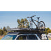 sherpa-crossbar-riser-front-corner-view-on-vehicle-with-bike-in-nature