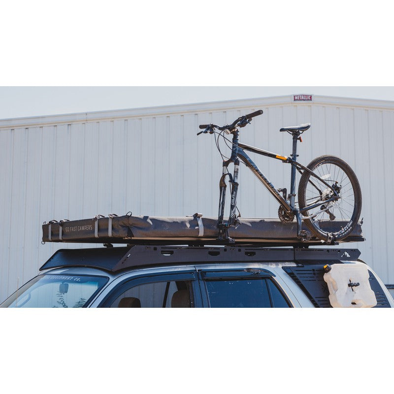 sherpa-crossbar-riser-side-view-on-vehicle-with-rooftop-tent