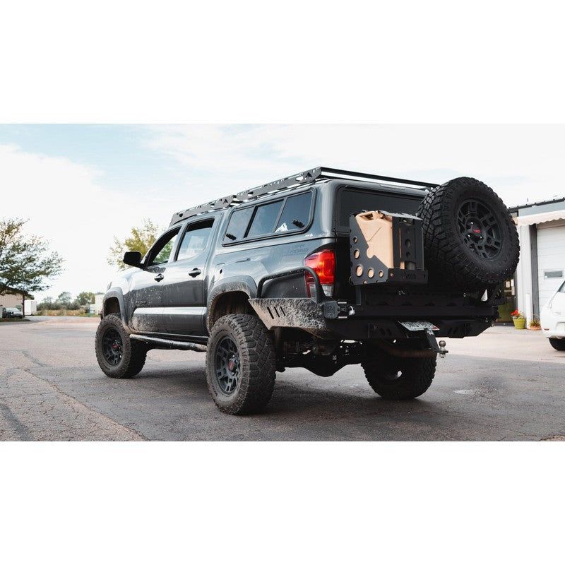 sherpa-crows-nest-truck-topper-rear-view-on-parking-lot