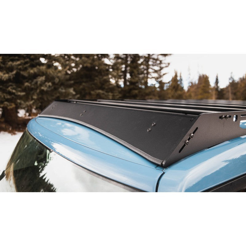 sherpa-fuji-roof-rack-for-2007-2014-fj-cruiser-close-up-view-with-wind-fairing-in-nature