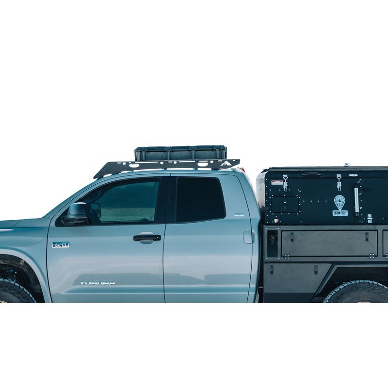 sherpa-little-bear-roof-rack-for-2007-2021-tundra-double-cab-close-up-view-on-white-backgound