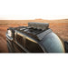 sherpa-rainier-roof-rack-for-2024-tacoma-double-cab-close-up-view-with-roam-case-in-terrain