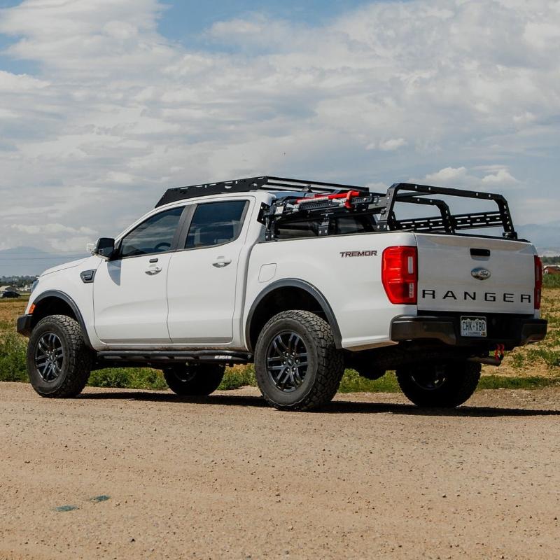 sherpa-redcloud-roof-rack-for-2019-2023-ford-ranger-rear-corner-view-in-nature