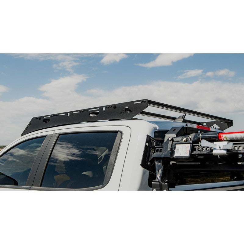 sherpa-redcloud-roof-rack-for-2019-2023-ford-ranger-rear-corner-view-with-logo-in-nature