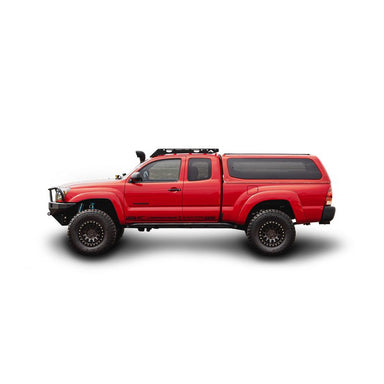sherpa-teton-2005-2023-tacoma-access-cab-roof-rack-side-view-on-tacoma-on-white-background