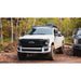 sherpa-thunder-roof-rack-for-2017-2024-ford-f250-f350-front-view-in-nature