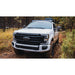 sherpa-thunder-roof-rack-for-2017-2024-ford-f250-f350-front-view-with-roam-case-in-forest