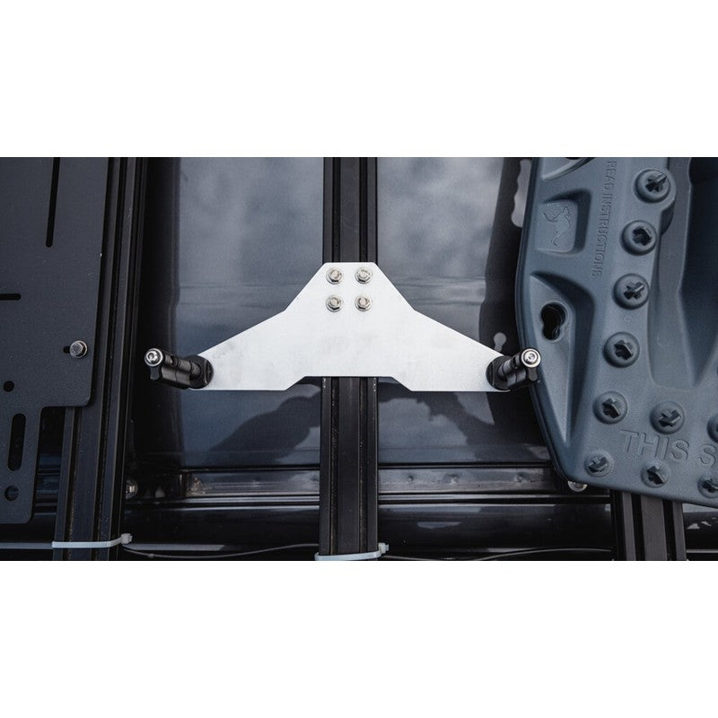 sherpa-traction-board-mounts-front-view-with-bolts-on-vehicle