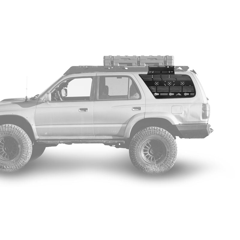 sherpa-window-panel-for-toyota-4runner-3rd-gen-front-view-on-vehicle-on-white-background