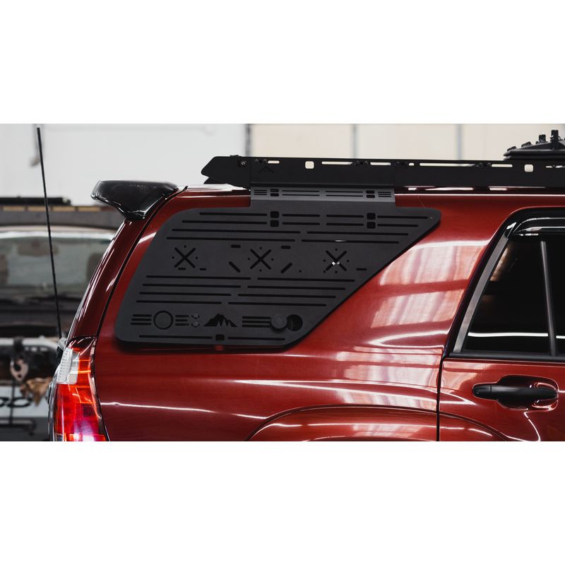 sherpa-window-panel-for-toyota-4runner-4th-gen-front-view-in-garage