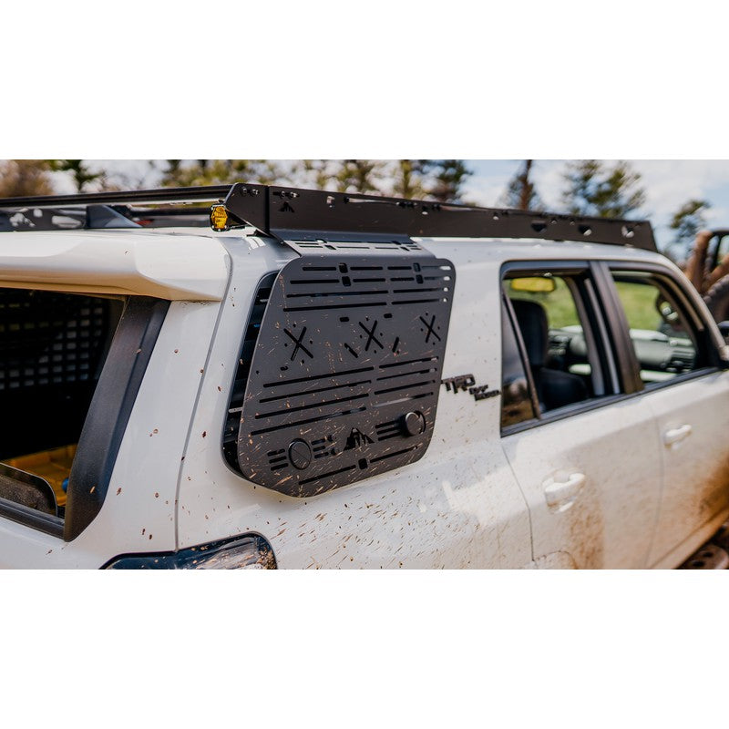 sherpa-window-panel-for-toyota-4runner-5th-gen-front-corner-view-on-vehicle-in-nature