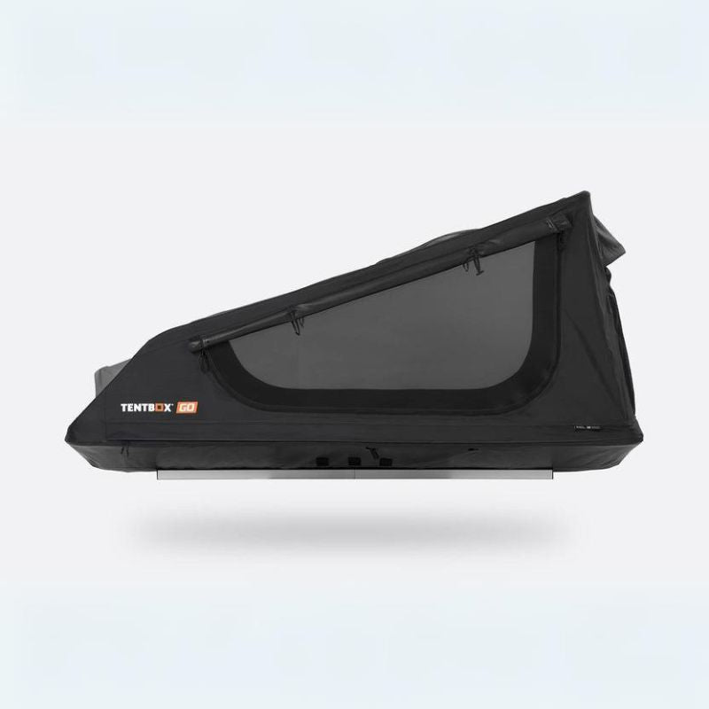  Analyzing image    tentbox-go-hybrid-roof-top-tent-black-open-side-view-with-closed-mesh-on-white-background