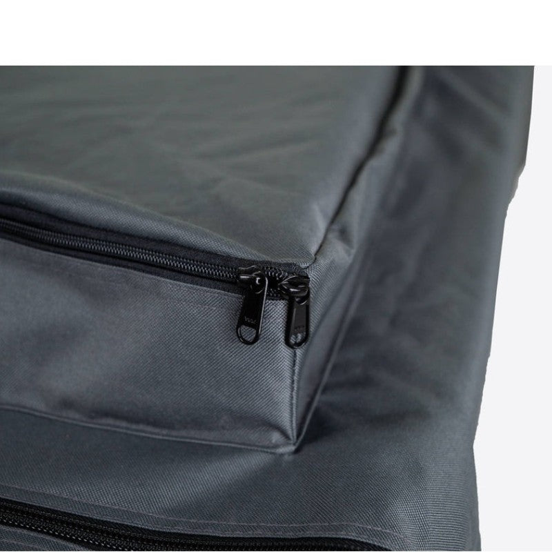 tentbox-go-storage-bag-gray-close-up-view-with-zippers-on-white-background