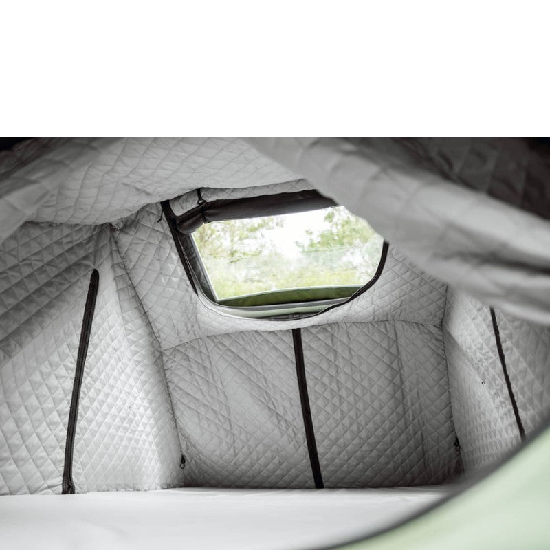tentbox-lite-2-thermal-kit-white-interior-view-white-with-skylight-pocket-opened-in-forest