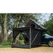 tentbox-side-awning-room-open-front-corner-view-on-nissan-qashqai-with-tentbox-cargo-tent-in-nature