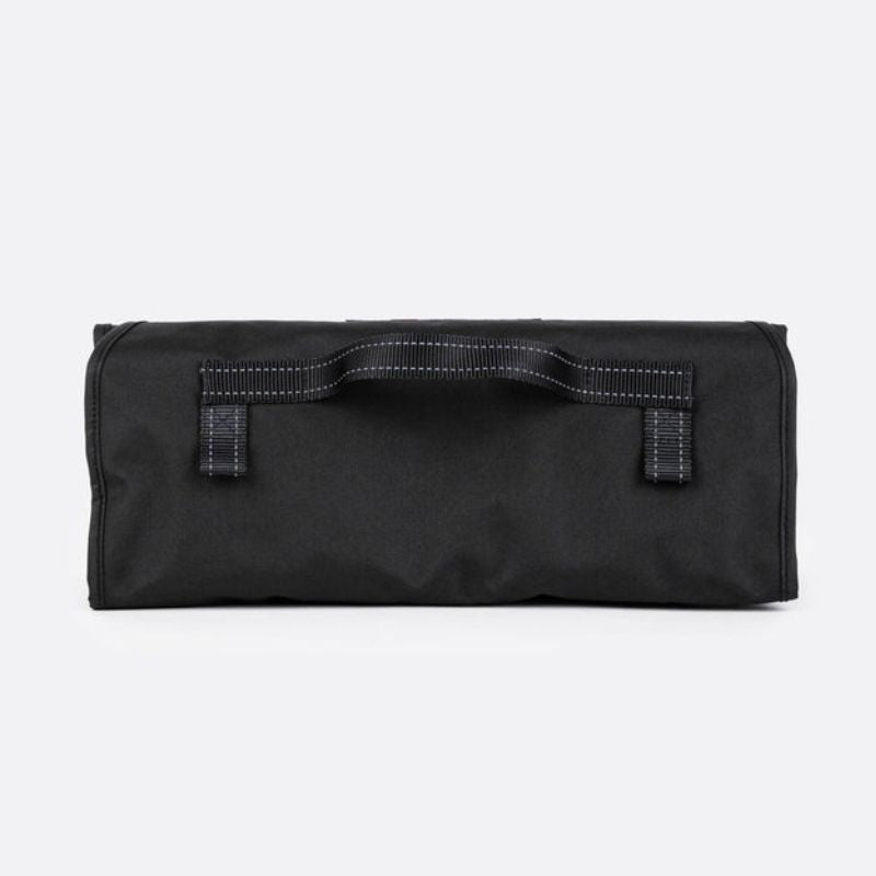 tentbox-utility-pockets-slate-gray-closed-rear-view-on-white-background