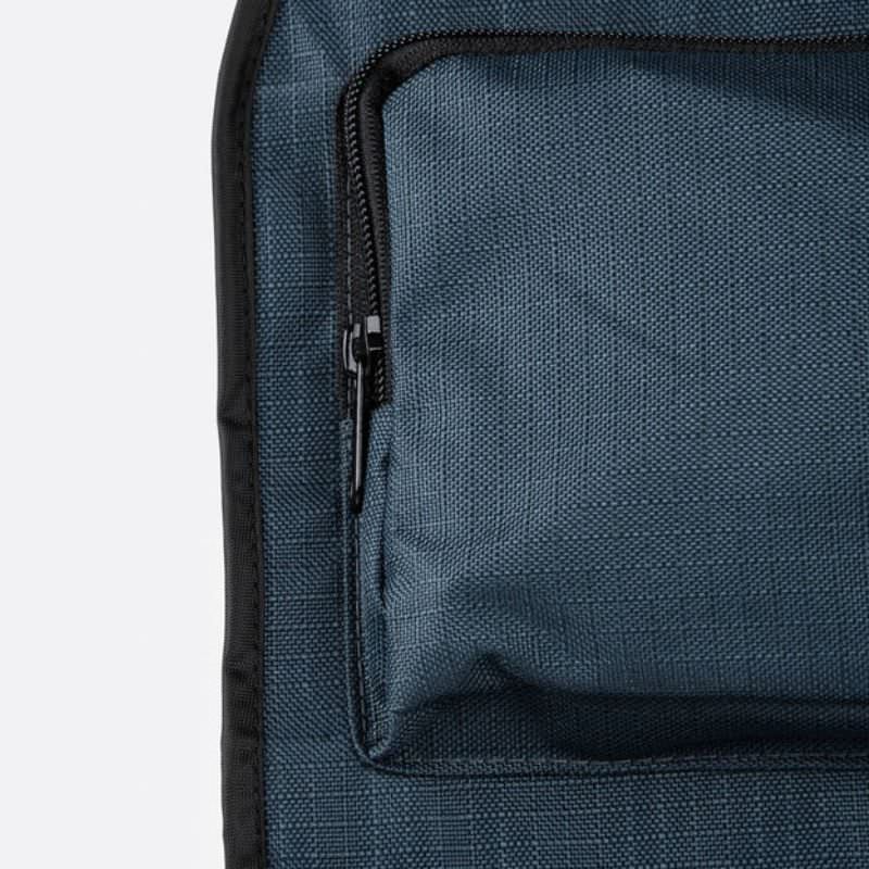 tentbox-utility-pockets-slate-gray-open-close-up-view-with-zipper-on-white-background
